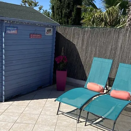 T3 En Rez-de-jardin Avec Piscine, Parking, Clim Et Proche A - Fr-1-607-58